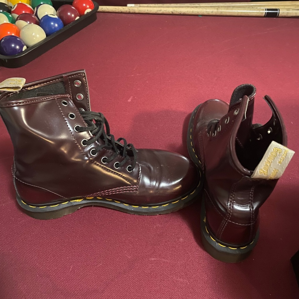 Cherry Doc Martens